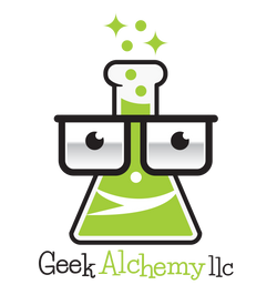 Geek Alchemy llc, logo