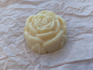 Magnolia Soap in Rose Mold | Geek Alchemy llc